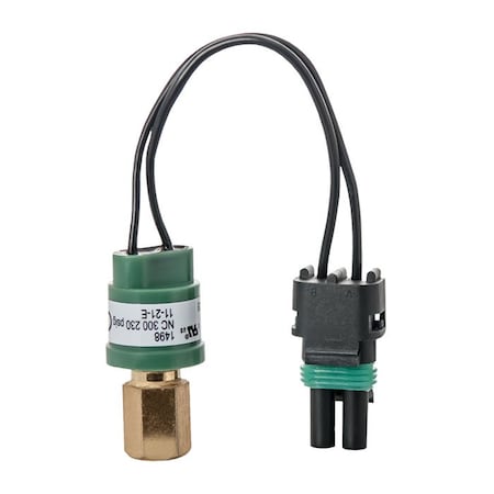 Truckair Switch - Pressure, Category: Switch, High Pressure, Function: Nc, Threads: M10-1.25 Female, Cut 11-0617